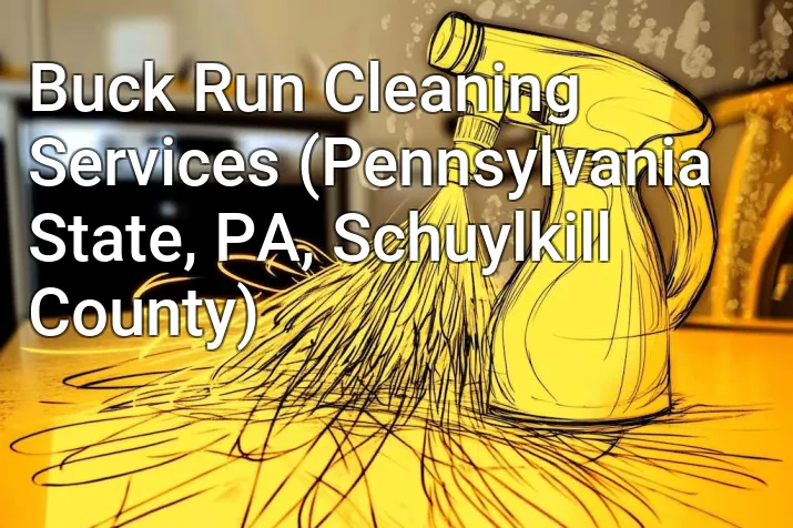 Buck Run Cleaning Services (Pennsylvania State, PA, Schuylkill County)