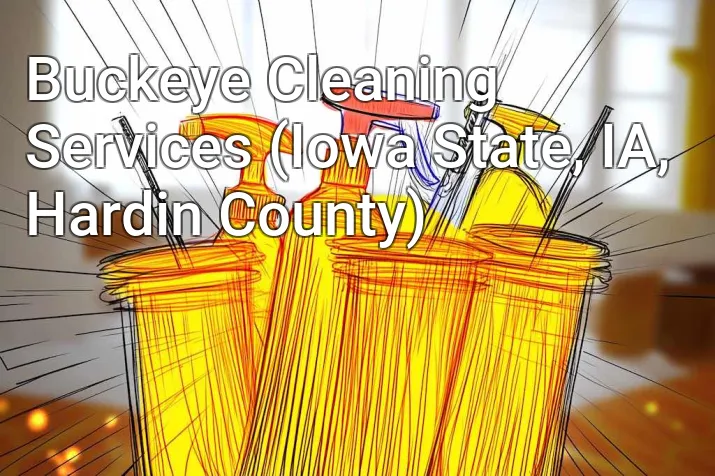 Buckeye Cleaning Services (Iowa State, IA, Hardin County)