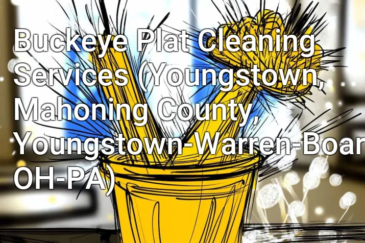 Buckeye Plat Cleaning Services (Youngstown, Mahoning County, Youngstown-Warren-Boardman, OH-PA)