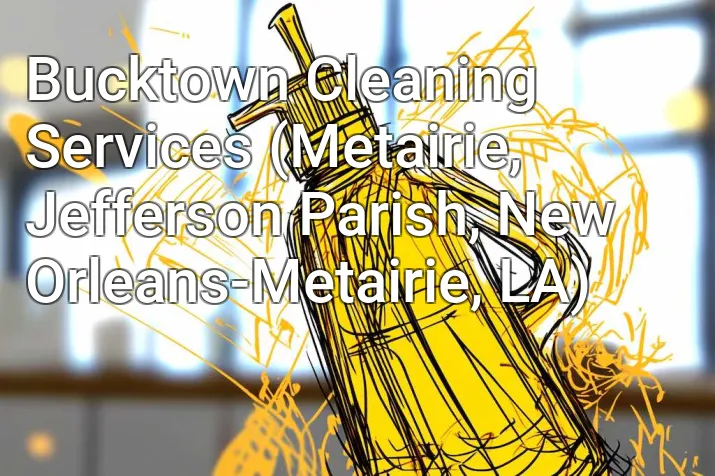 Bucktown Cleaning Services (Metairie, Jefferson Parish, New Orleans-Metairie, LA)