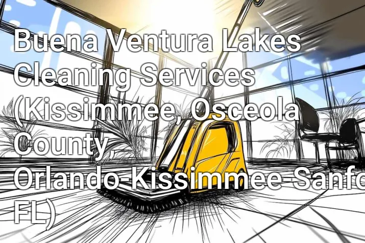 Buena Ventura Lakes Cleaning Services (Kissimmee, Osceola County, Orlando-Kissimmee-Sanford, FL)