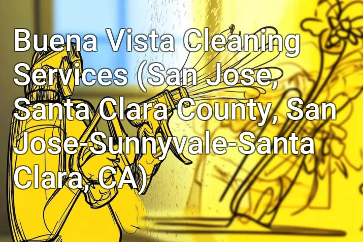 Buena Vista Cleaning Services (San Jose, Santa Clara County, San Jose-Sunnyvale-Santa Clara, CA)