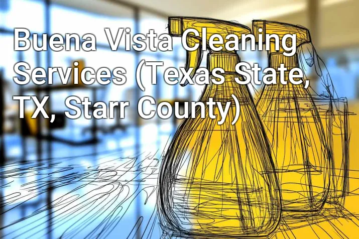 Buena Vista Cleaning Services (Texas State, TX, Starr County)