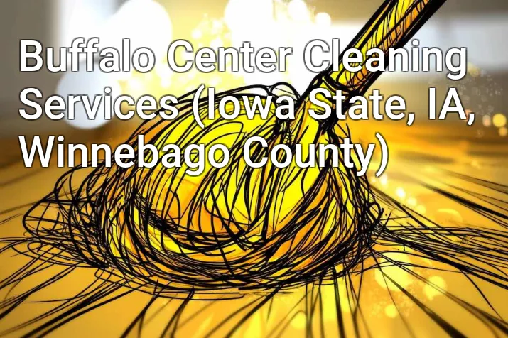 Buffalo Center Cleaning Services (Iowa State, IA, Winnebago County)