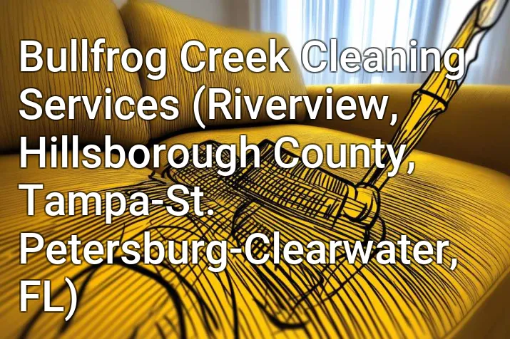 Bullfrog Creek Cleaning Services (Riverview, Hillsborough County, Tampa-St. Petersburg-Clearwater, FL)