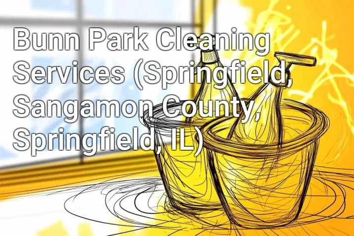 Bunn Park Cleaning Services (Springfield, Sangamon County, Springfield, IL)