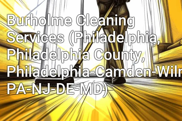 Burholme Cleaning Services (Philadelphia, Philadelphia County, Philadelphia-Camden-Wilmington, PA-NJ-DE-MD)