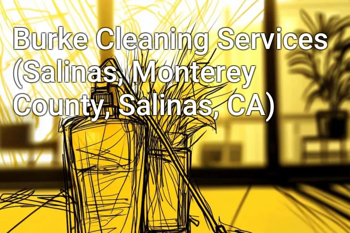 Burke Cleaning Services (Salinas, Monterey County, Salinas, CA)