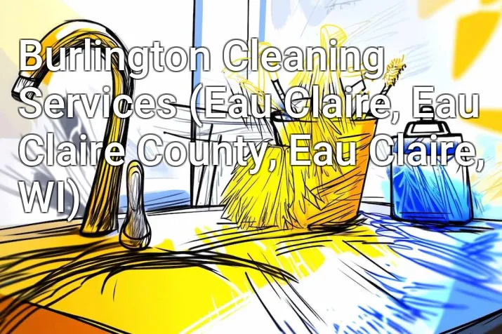 Burlington Cleaning Services (Eau Claire, Eau Claire County, Eau Claire, WI)