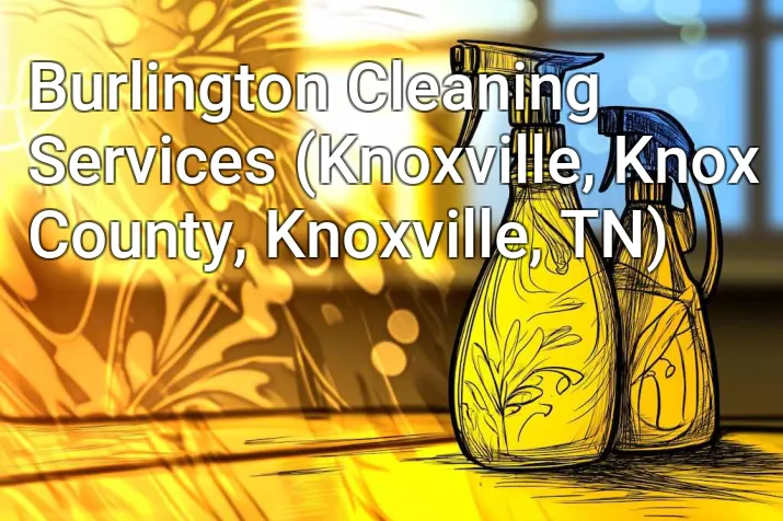Burlington Cleaning Services (Knoxville, Knox County, Knoxville, TN)