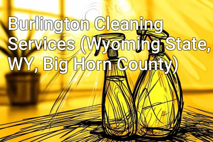 Burlington Cleaning Services (Wyoming State, WY, Big Horn County)