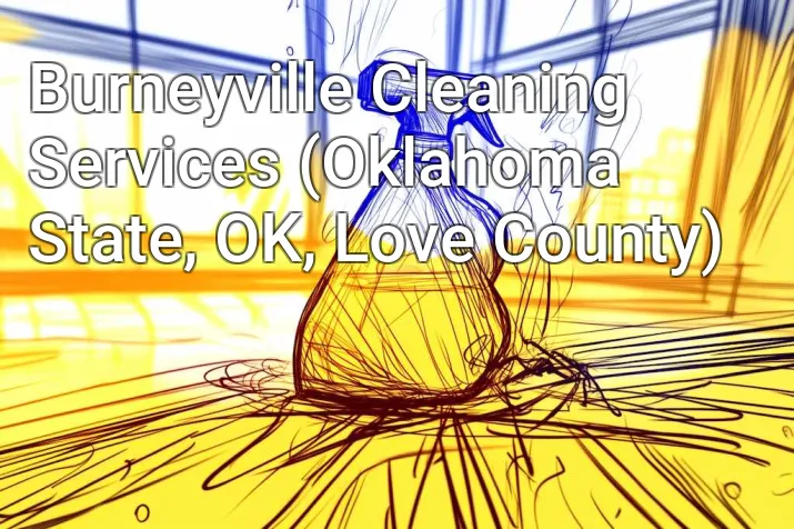 Burneyville Cleaning Services (Oklahoma State, OK, Love County)