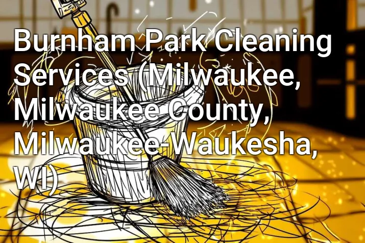 Burnham Park Cleaning Services (Milwaukee, Milwaukee County, Milwaukee-Waukesha, WI)