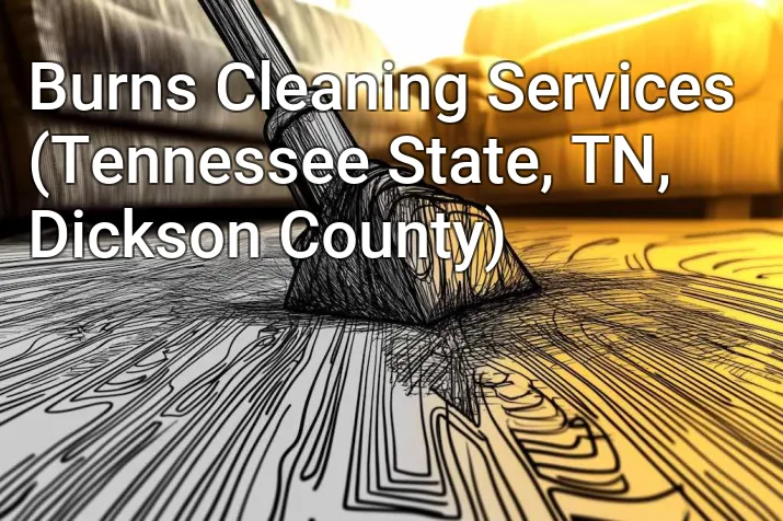 Burns Cleaning Services (Tennessee State, TN, Dickson County)