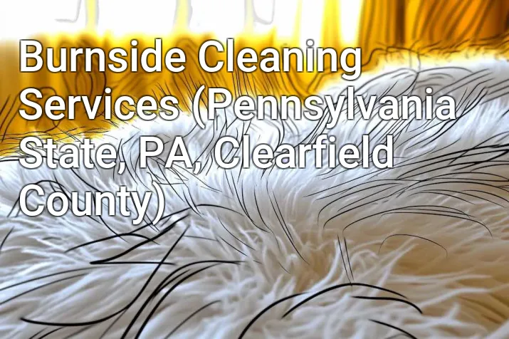 Burnside Cleaning Services (Pennsylvania State, PA, Clearfield County)
