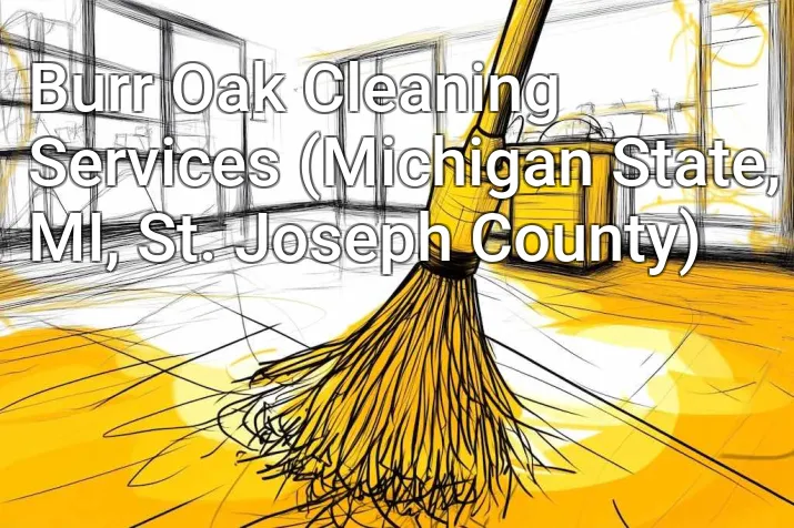 Burr Oak Cleaning Services (Michigan State, MI, St. Joseph County)