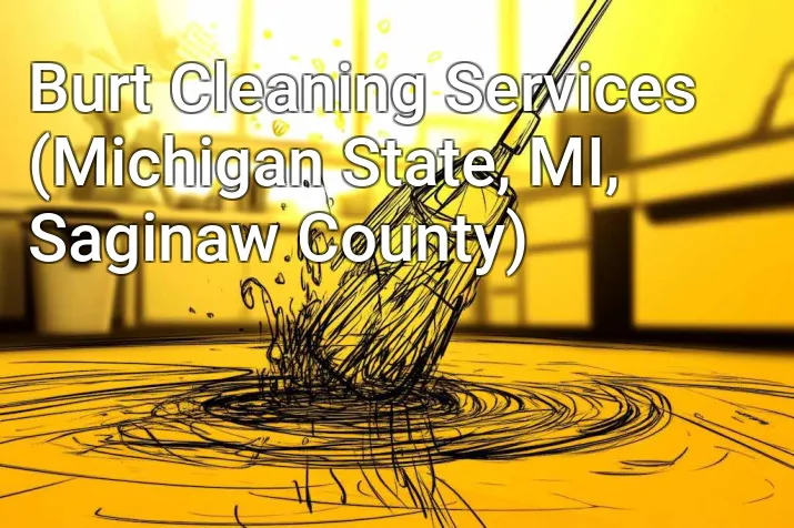 Burt Cleaning Services (Michigan State, MI, Saginaw County)