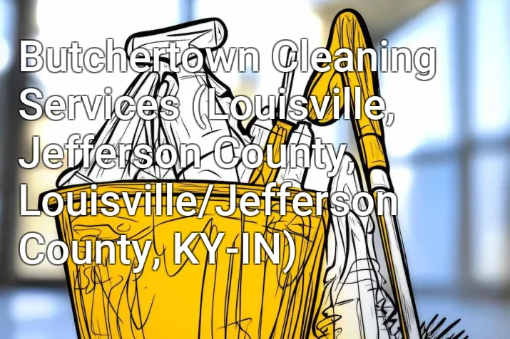 Butchertown Cleaning Services (Louisville, Jefferson County, Louisville/Jefferson County, KY-IN)
