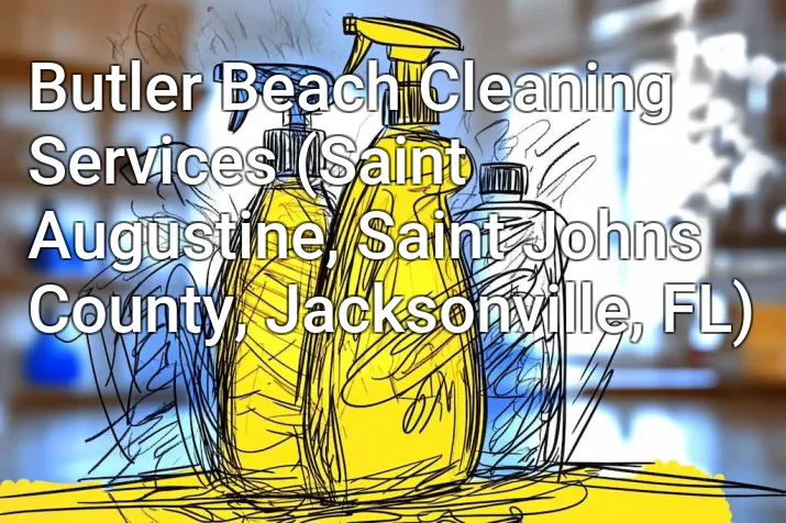 Butler Beach Cleaning Services (Saint Augustine, Saint Johns County, Jacksonville, FL)