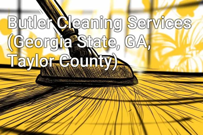 Butler Cleaning Services (Georgia State, GA, Taylor County)