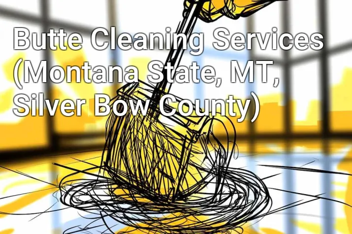 Butte Cleaning Services (Montana State, MT, Silver Bow County)
