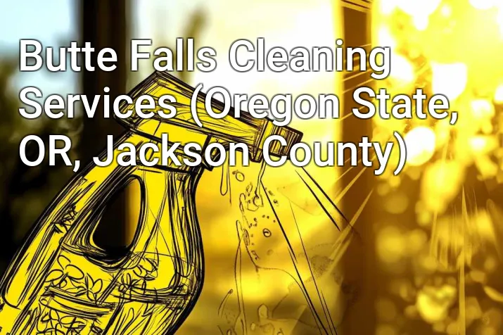 Butte Falls Cleaning Services (Oregon State, OR, Jackson County)