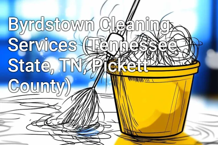 Byrdstown Cleaning Services (Tennessee State, TN, Pickett County)