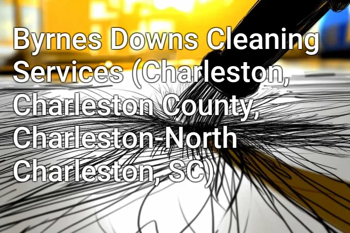 Byrnes Downs Cleaning Services (Charleston, Charleston County, Charleston-North Charleston, SC)