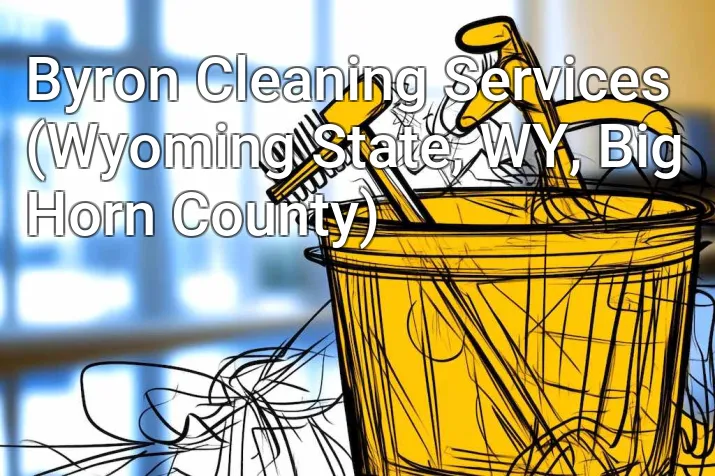 Byron Cleaning Services (Wyoming State, WY, Big Horn County)