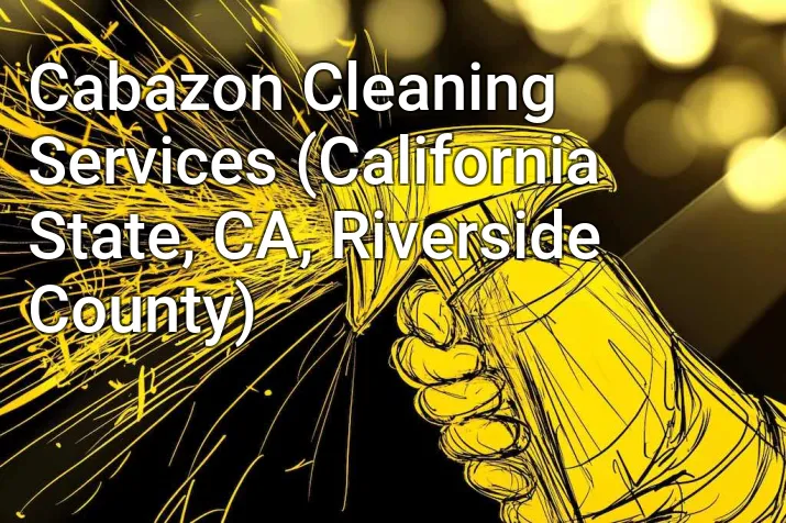 Cabazon Cleaning Services (California State, CA, Riverside County)
