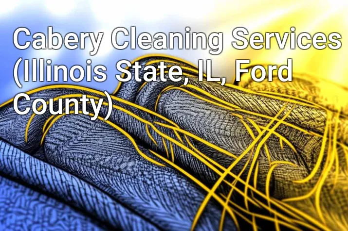 Cabery Cleaning Services (Illinois State, IL, Ford County)