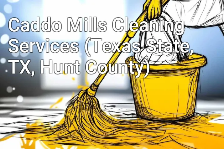 Caddo Mills Cleaning Services (Texas State, TX, Hunt County)