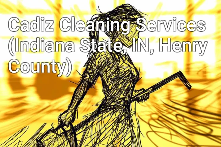Cadiz Cleaning Services (Indiana State, IN, Henry County)