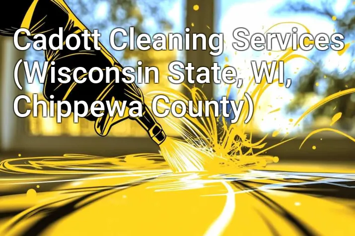 Cadott Cleaning Services (Wisconsin State, WI, Chippewa County)