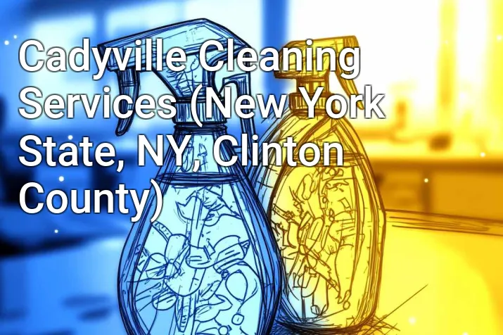 Cadyville Cleaning Services (New York State, NY, Clinton County)