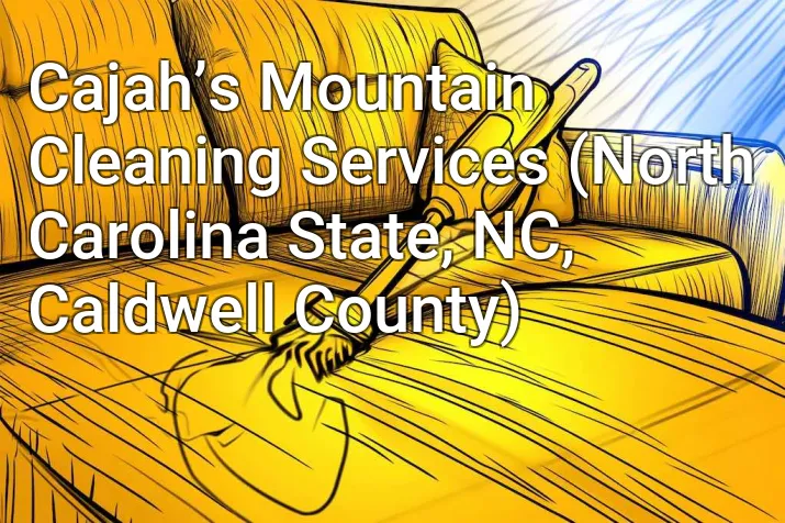 Cajah’s Mountain Cleaning Services (North Carolina State, NC, Caldwell County)