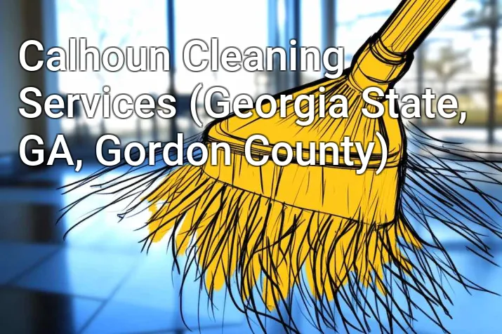 Calhoun Cleaning Services (Georgia State, GA, Gordon County)
