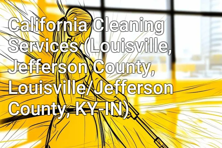 California Cleaning Services (Louisville, Jefferson County, Louisville/Jefferson County, KY-IN)