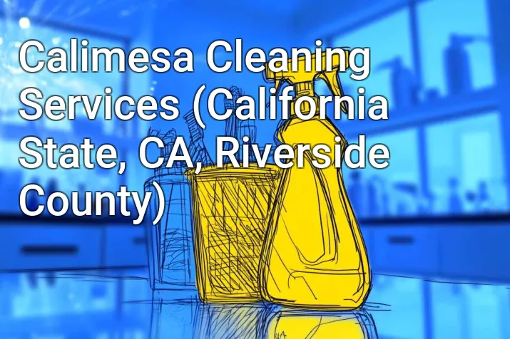 Calimesa Cleaning Services (California State, CA, Riverside County)