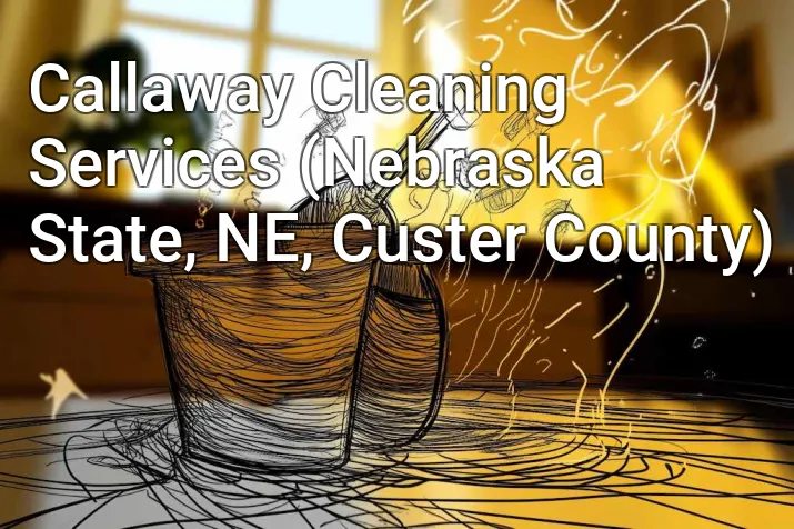 Callaway Cleaning Services (Nebraska State, NE, Custer County)