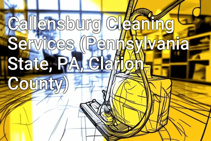 Callensburg Cleaning Services (Pennsylvania State, PA, Clarion County)