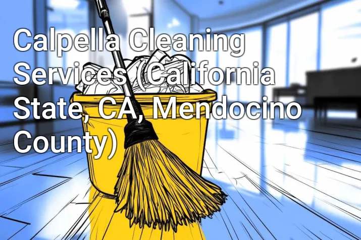 Calpella Cleaning Services (California State, CA, Mendocino County)
