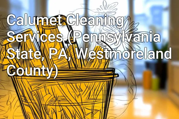 Calumet Cleaning Services (Pennsylvania State, PA, Westmoreland County)