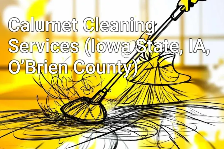 Calumet Cleaning Services (Iowa State, IA, O’Brien County)