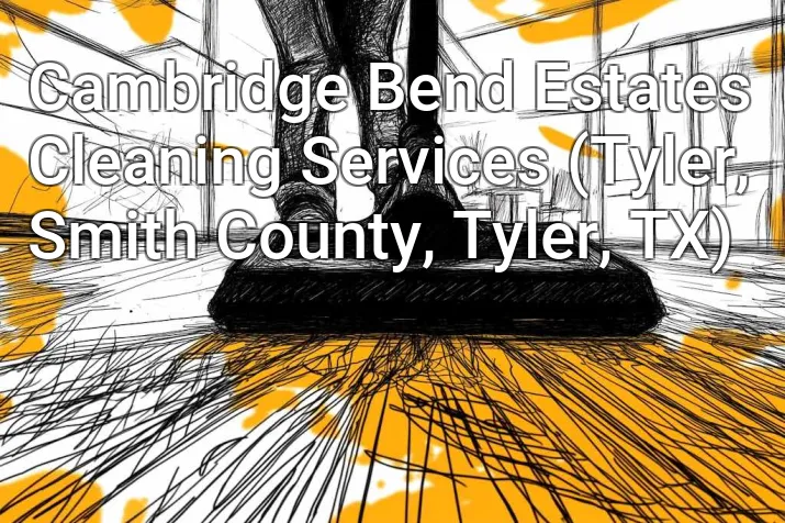 Cambridge Bend Estates Cleaning Services (Tyler, Smith County, Tyler, TX)