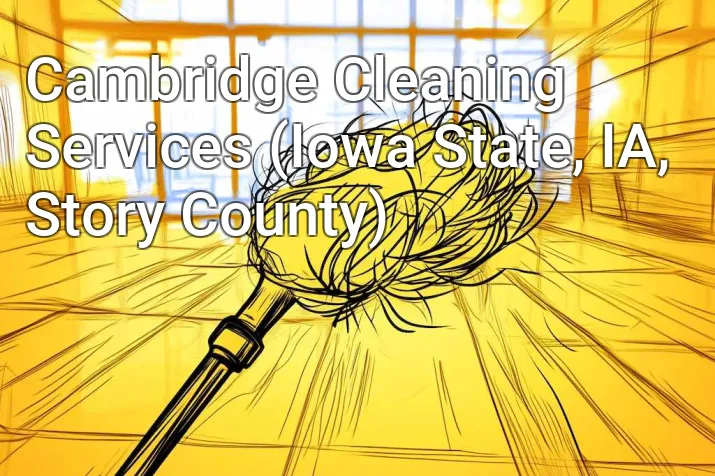 Cambridge Cleaning Services (Iowa State, IA, Story County)