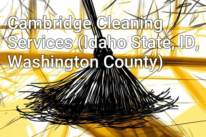Cambridge Cleaning Services (Idaho State, ID, Washington County)