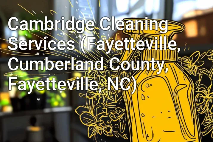 Cambridge Cleaning Services (Fayetteville, Cumberland County, Fayetteville, NC)
