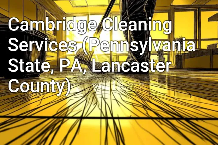 Cambridge Cleaning Services (Pennsylvania State, PA, Lancaster County)
