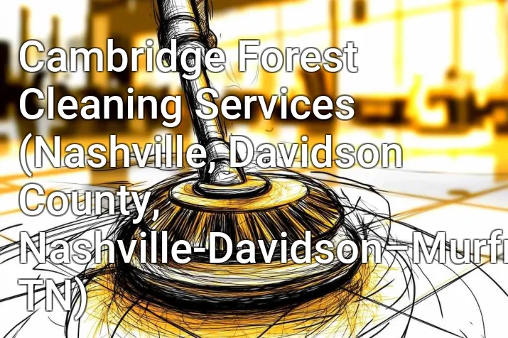 Cambridge Forest Cleaning Services (Nashville, Davidson County, Nashville-Davidson–Murfreesboro–Franklin, TN)